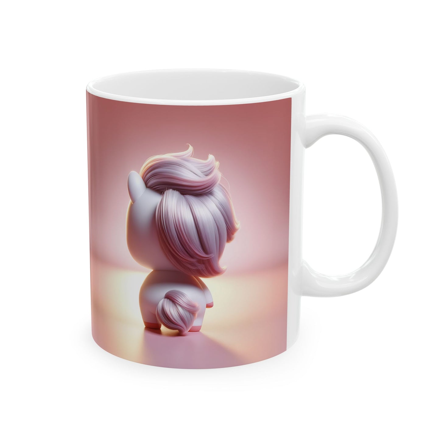 Valentine's Unicorn Ceramic Mug