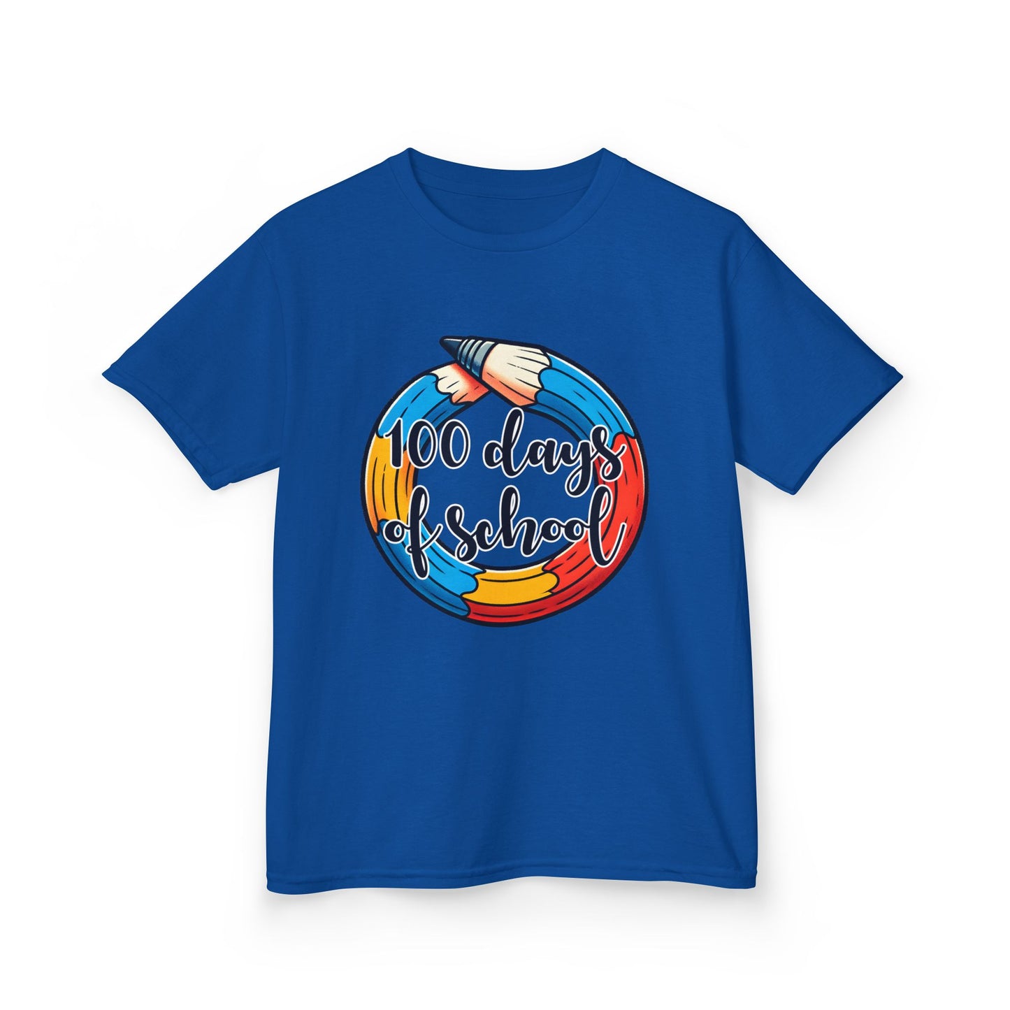 "100 Days of School" Children's Heavy Cotton Tee
