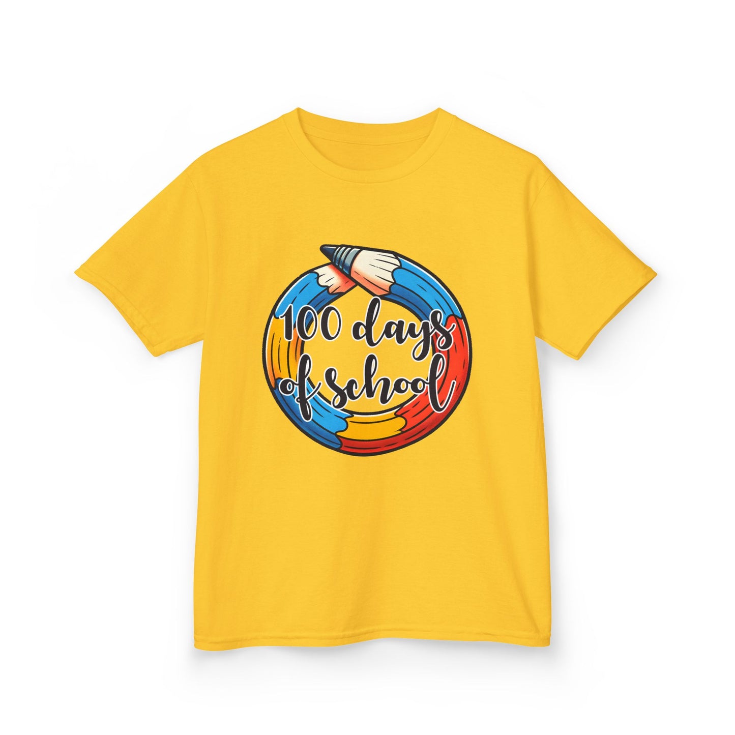 "100 Days of School" Children's Heavy Cotton Tee