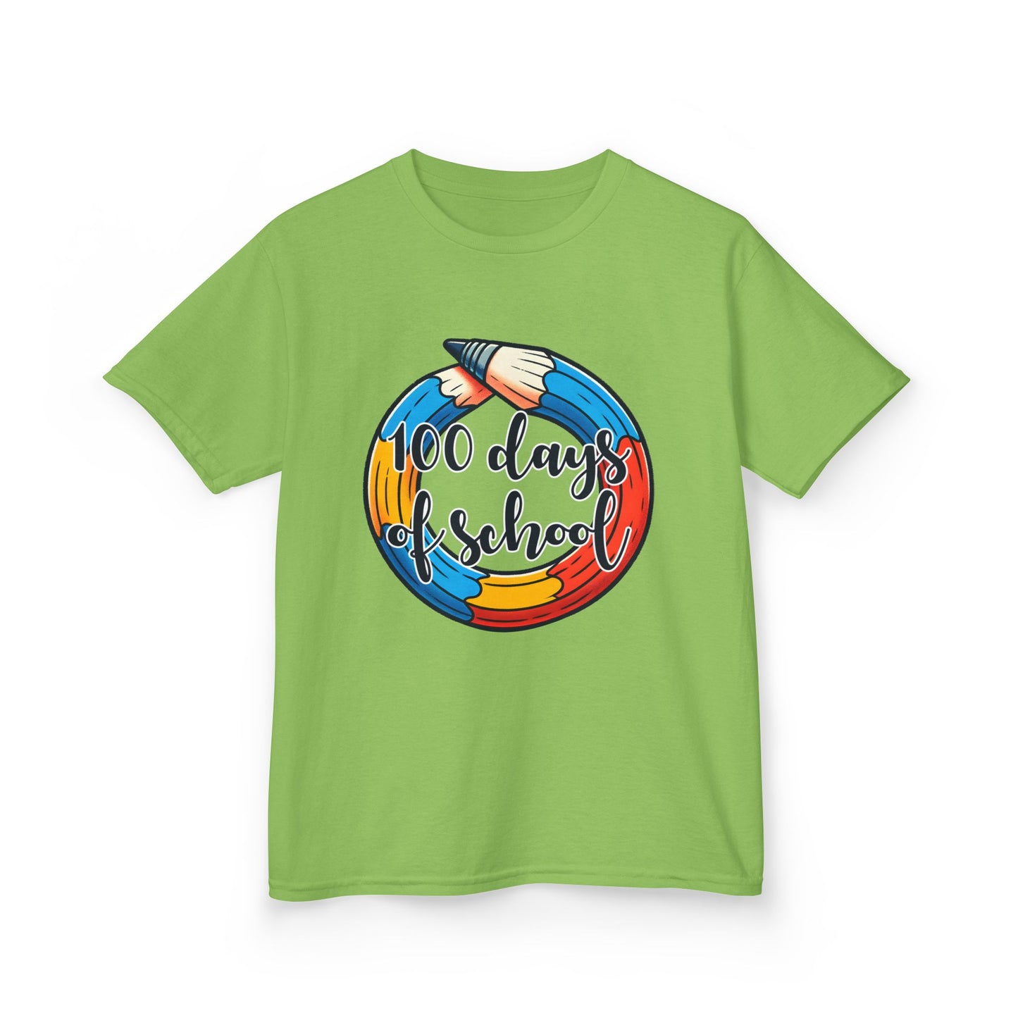 "100 Days of School" Children's Heavy Cotton Tee