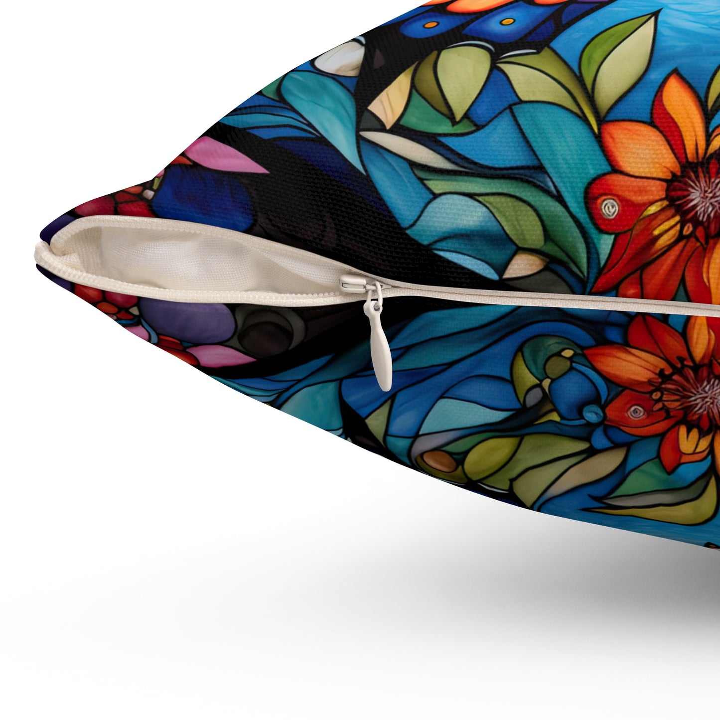 Vibrant Butterfly Decorative Square Pillow