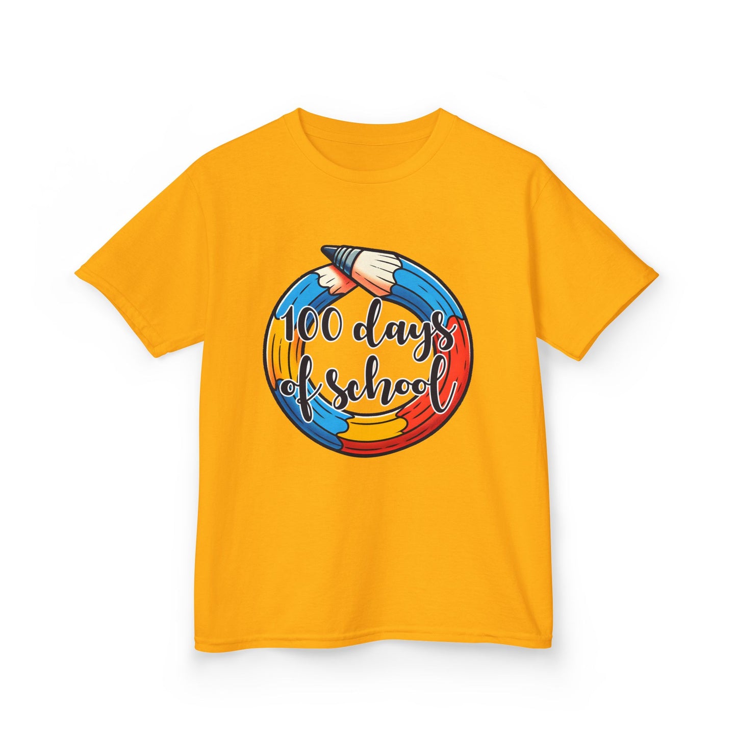 "100 Days of School" Children's Heavy Cotton Tee