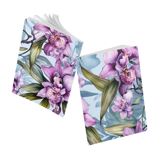 Purple Orchid Floral Journal