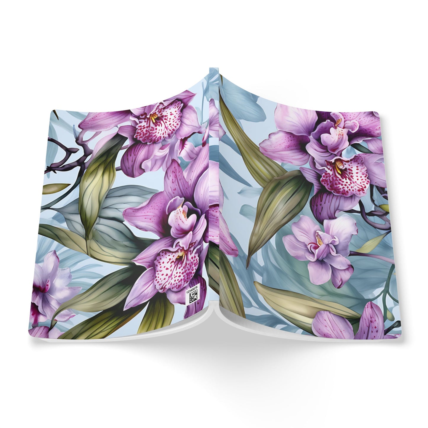 Purple Orchid Floral Journal