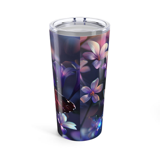 Purple Butterfly 20oz Tumbler