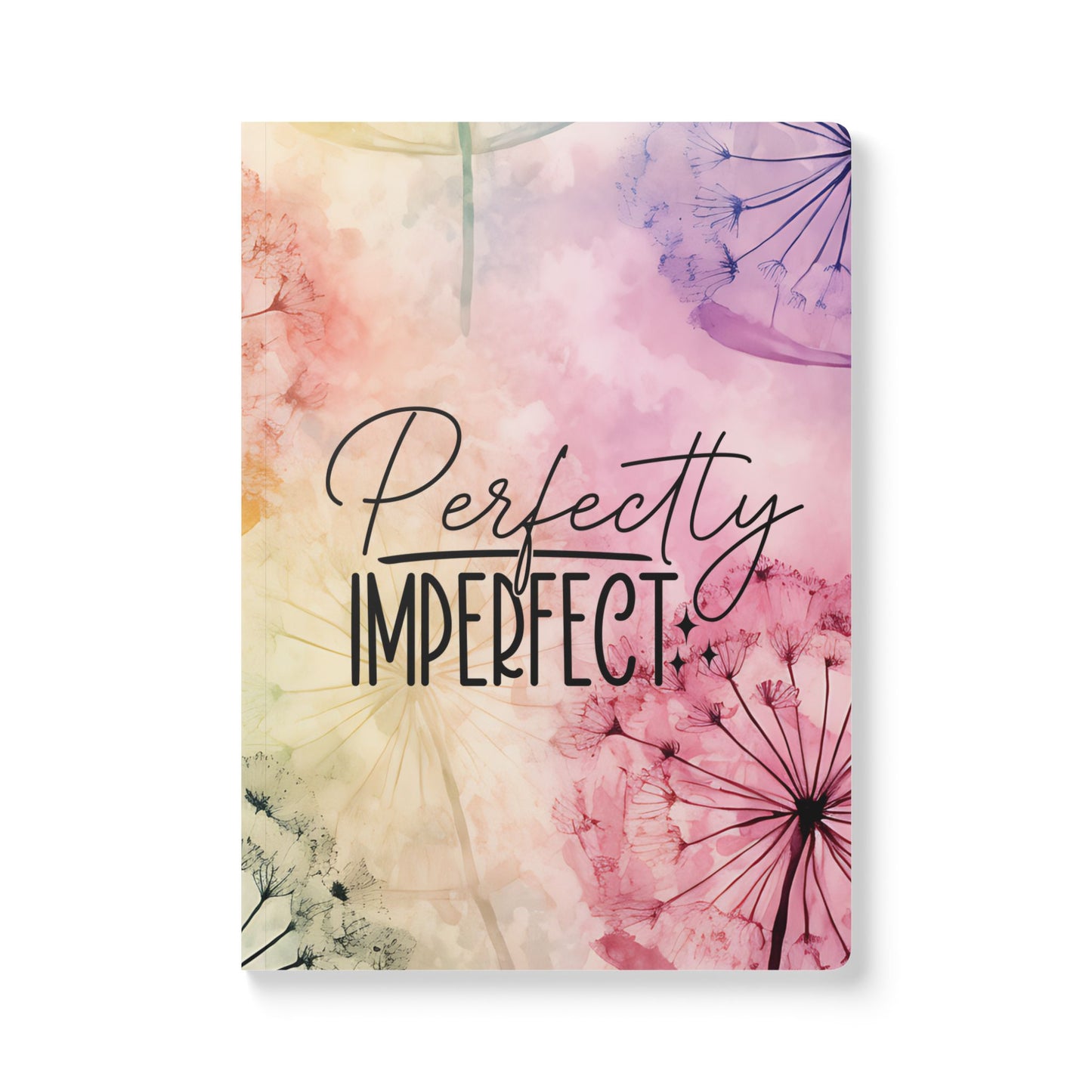 "Perfectly Imperfect" Floral Journal