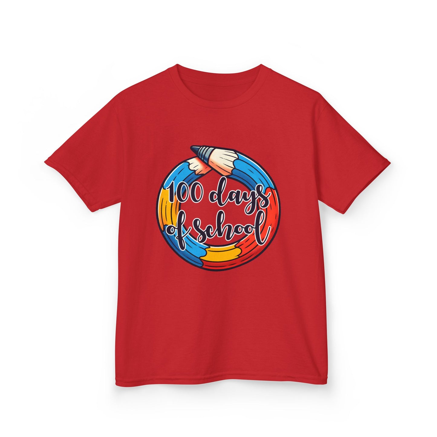 "100 Days of School" Children's Heavy Cotton Tee