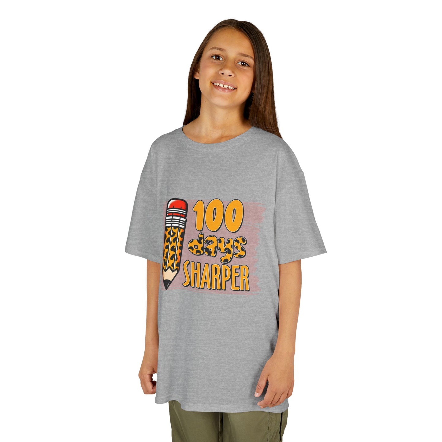 "100 Days Sharper" Children's Heavy Cotton Tee