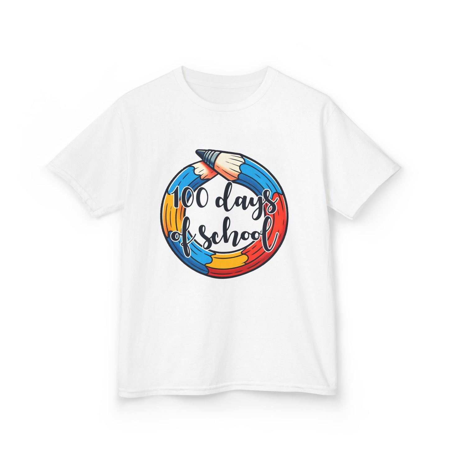 "100 Days of School" Children's Heavy Cotton Tee