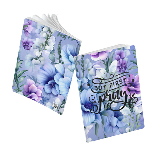"But Pray First" Floral Journal