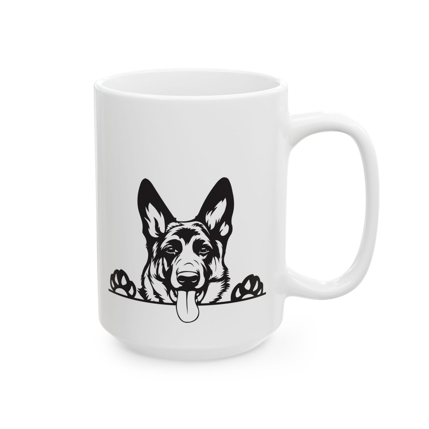 Dog Lover's Ceramic Mug - German Shepherd