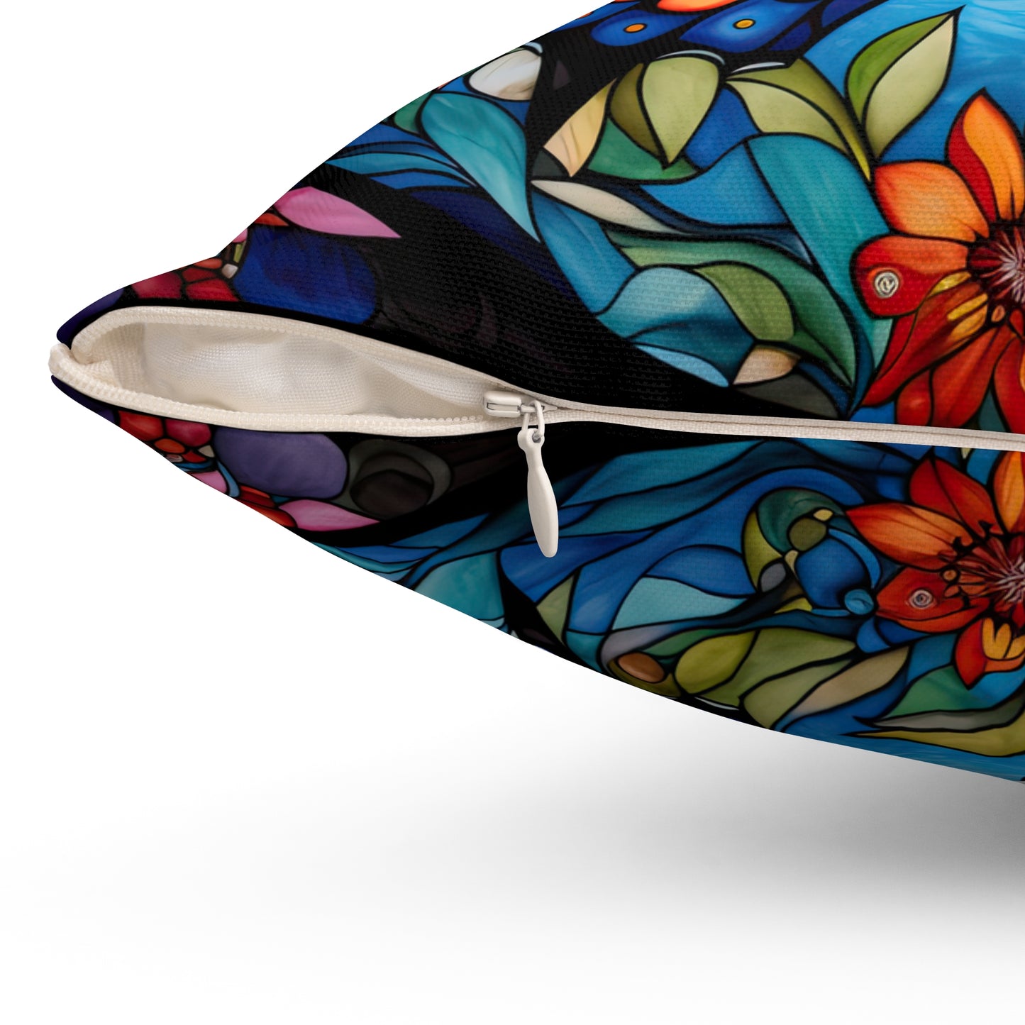 Vibrant Butterfly Decorative Square Pillow