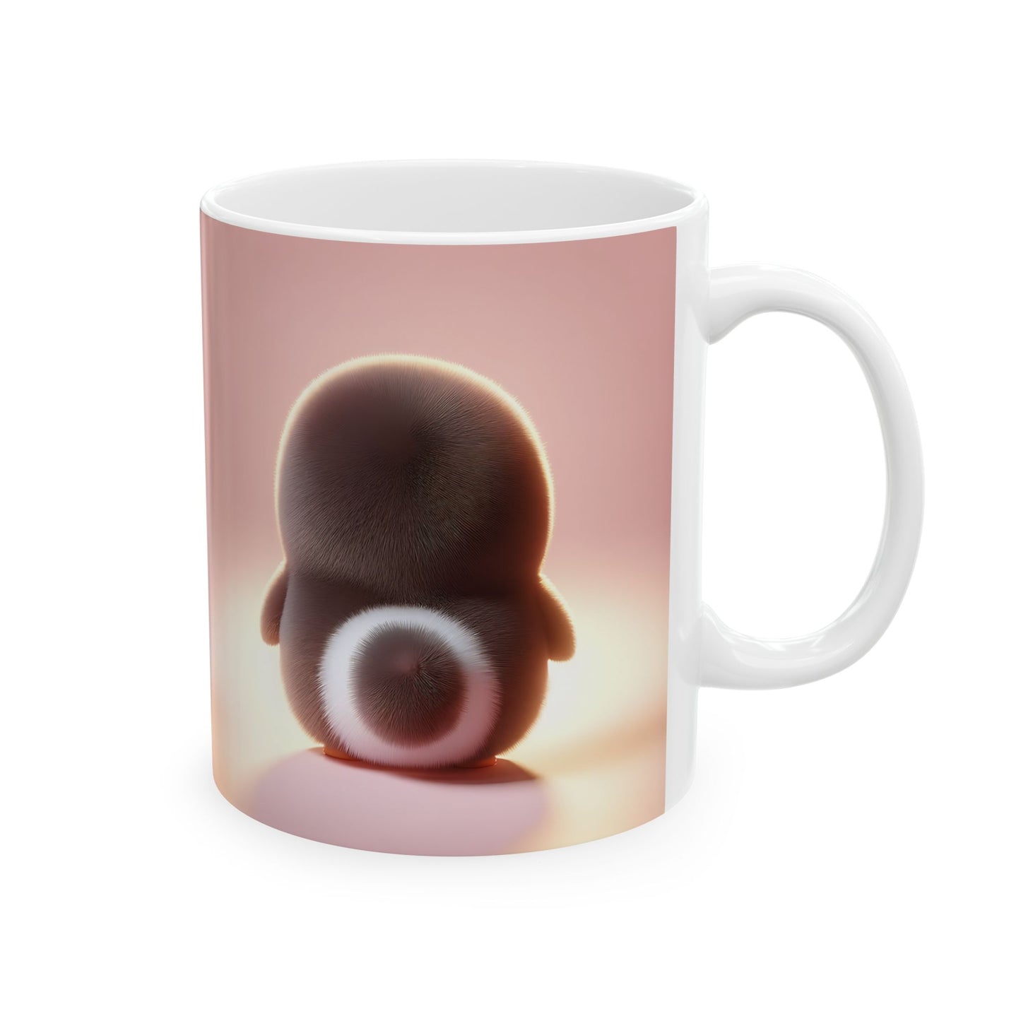 Valentine's Penguin Ceramic Mug