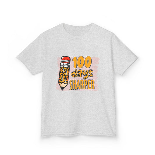 "100 Days Sharper" Children's Heavy Cotton Tee