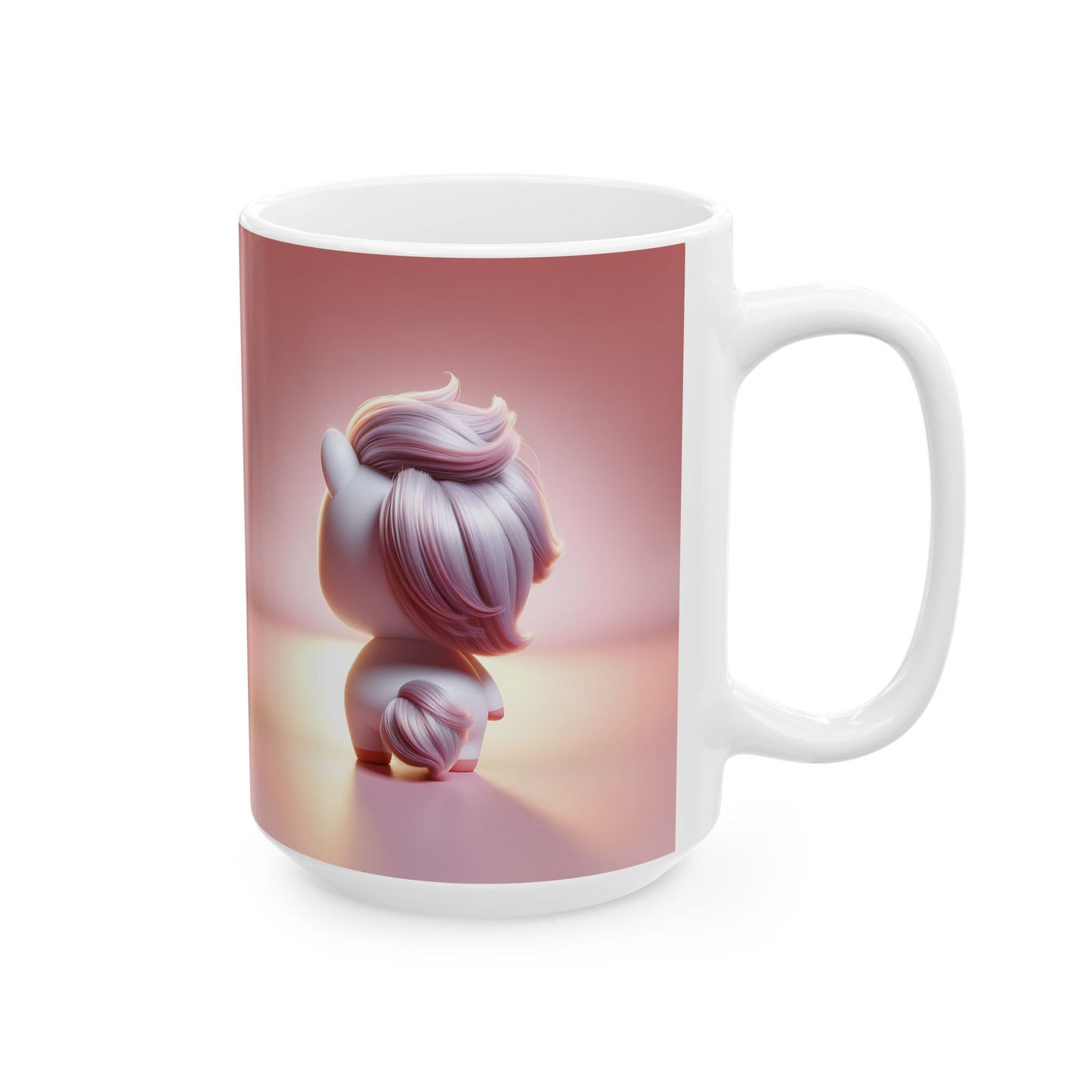 Valentine's Unicorn Ceramic Mug