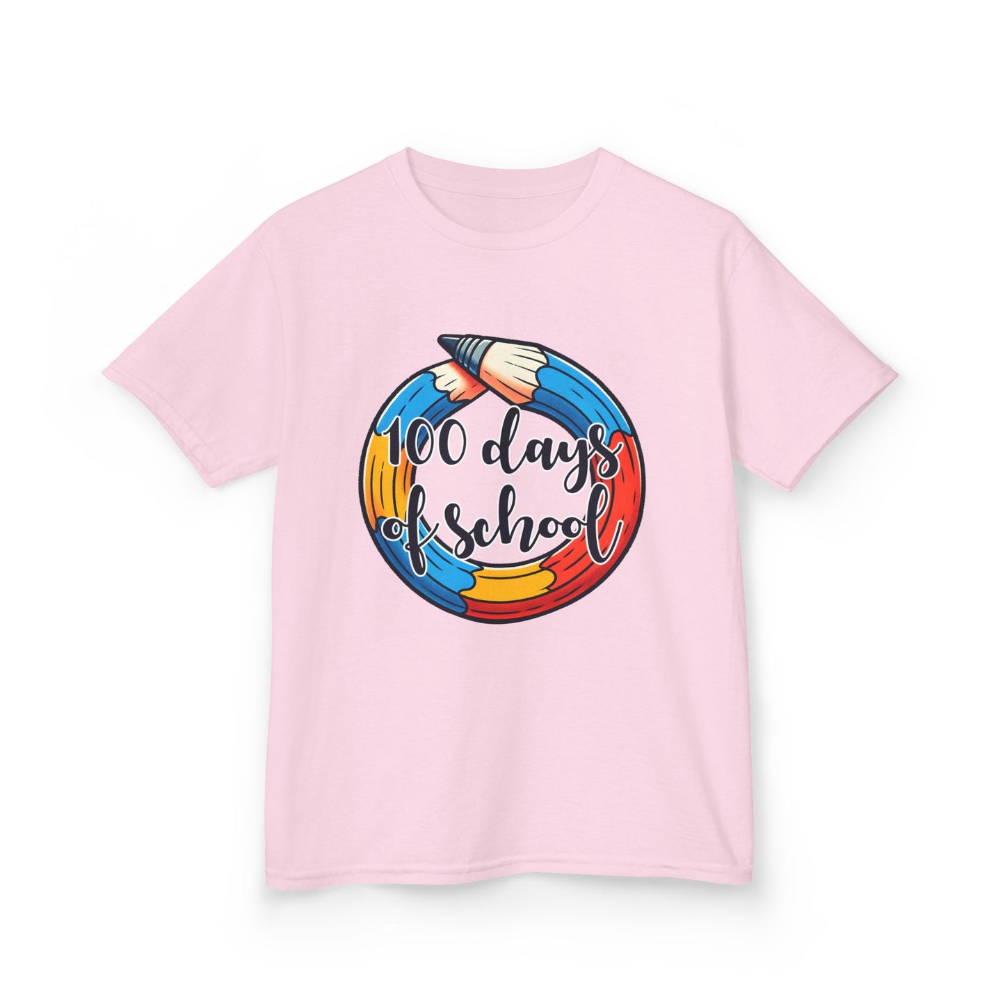 "100 Days of School" Children's Heavy Cotton Tee