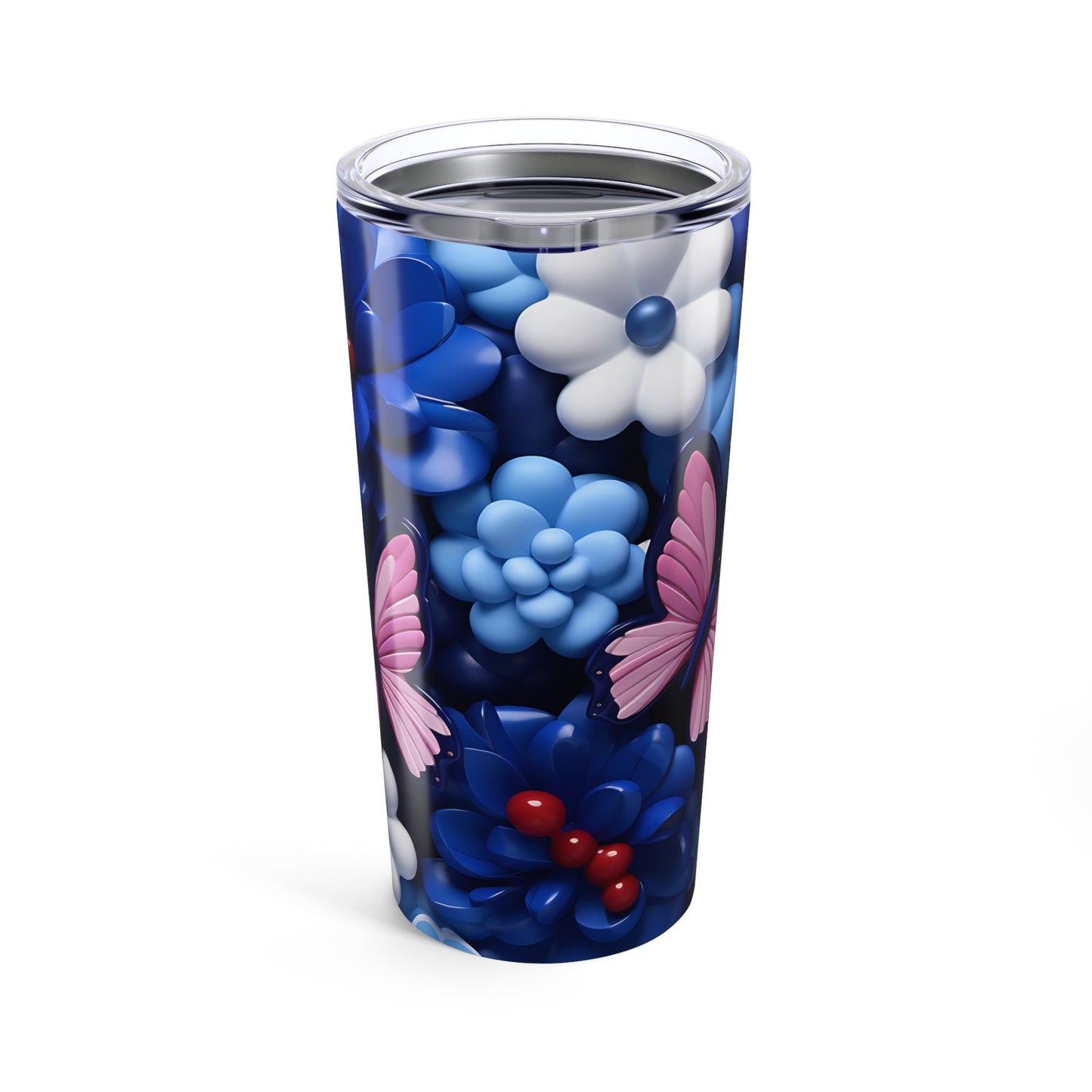 BlueBerry Butterfly 20oz Tumbler