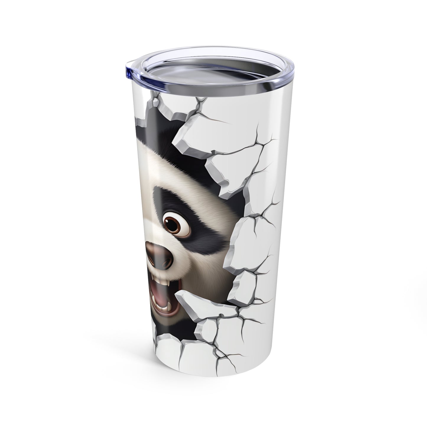 Break-Through Panda 20oz Tumbler