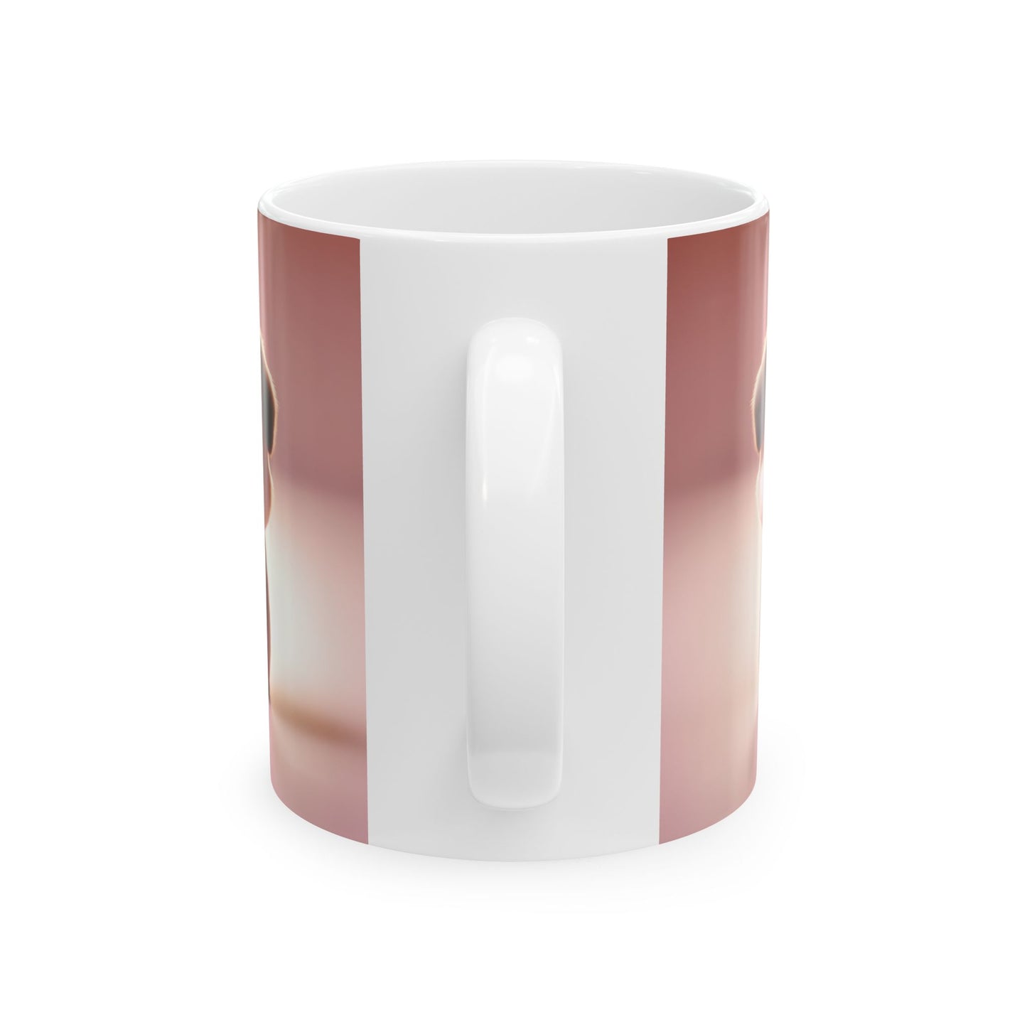 Valentine's Puppy Ceramic Mug