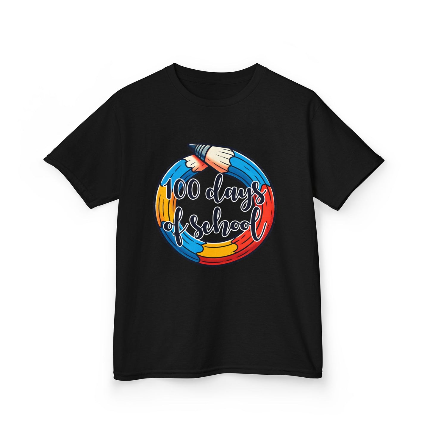 "100 Days of School" Children's Heavy Cotton Tee