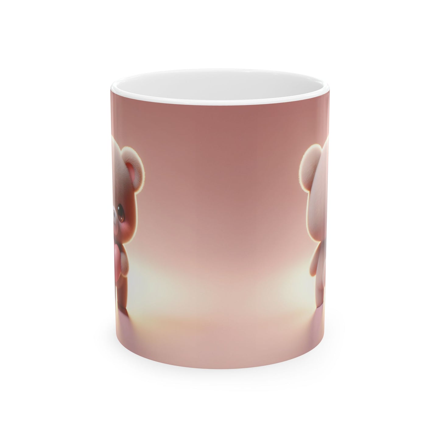 Valentine's Teddy Bear Ceramic Mug