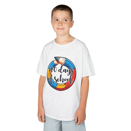 "100 Days of School" Children's Heavy Cotton Tee