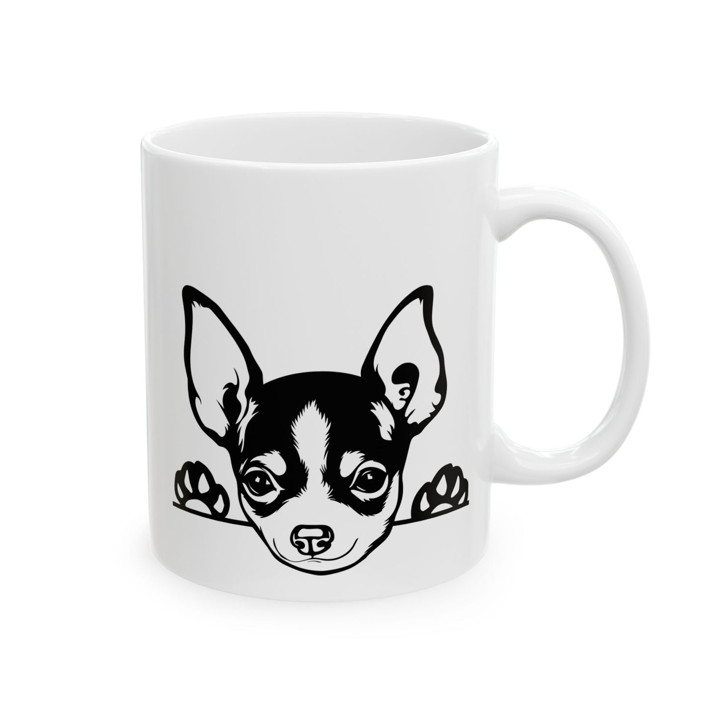 Dog Lover's Ceramic Mug - Chihuahua