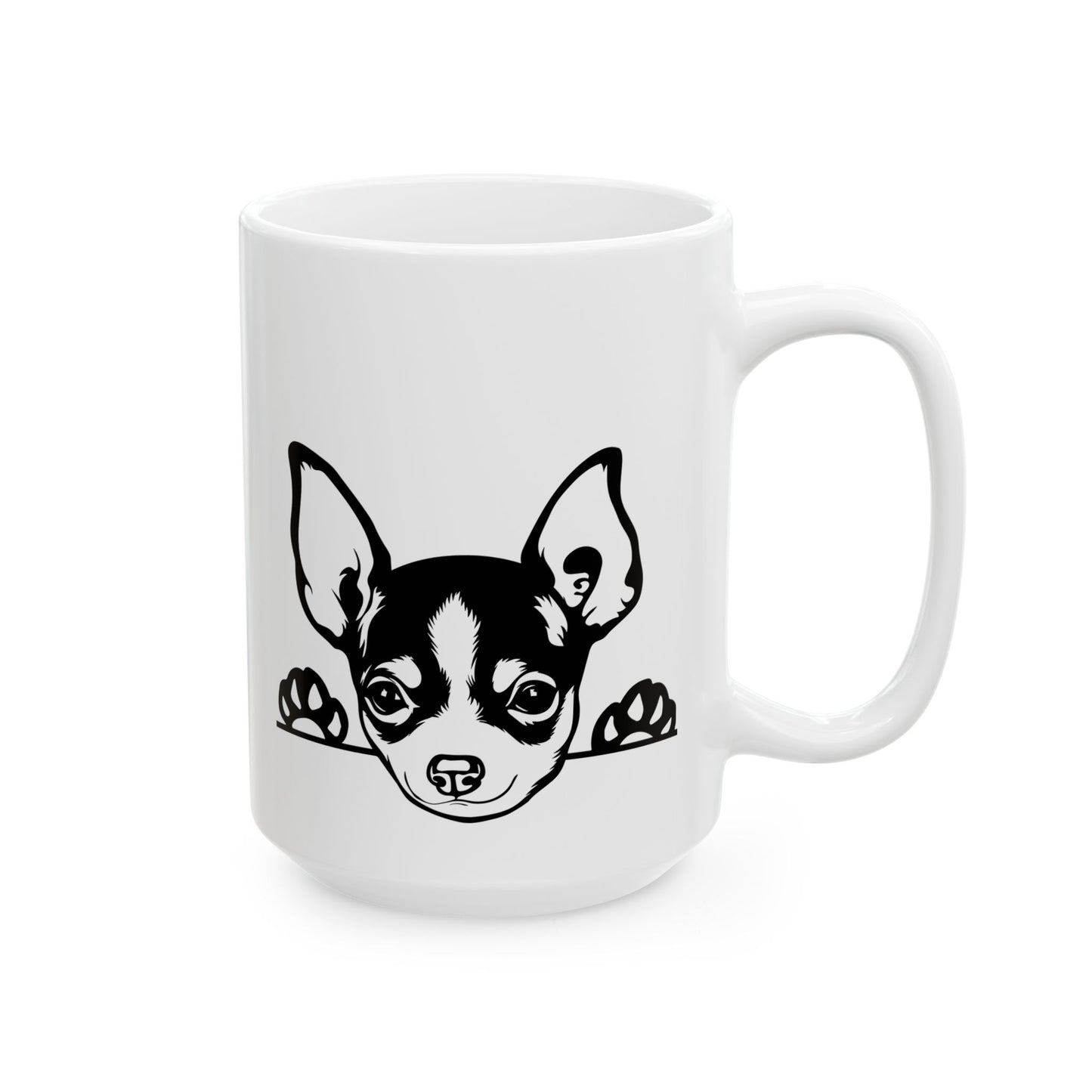 Dog Lover's Ceramic Mug - Chihuahua
