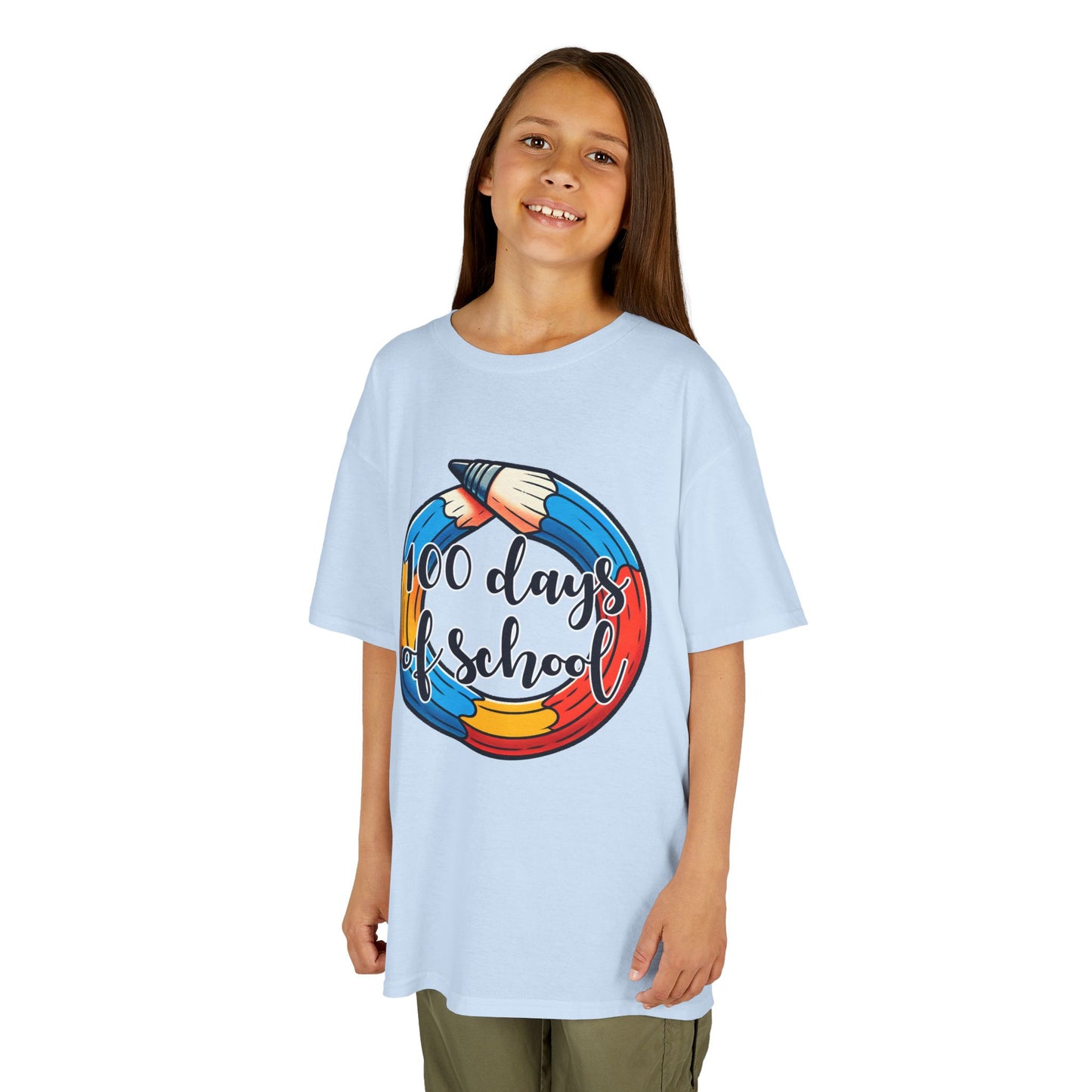 "100 Days of School" Children's Heavy Cotton Tee