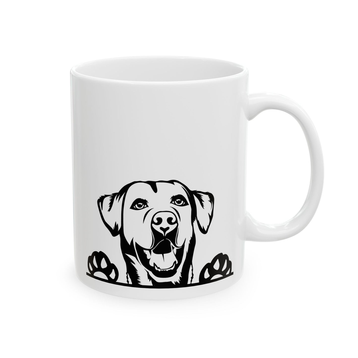 Dog Lover's Ceramic Mug - Labrador