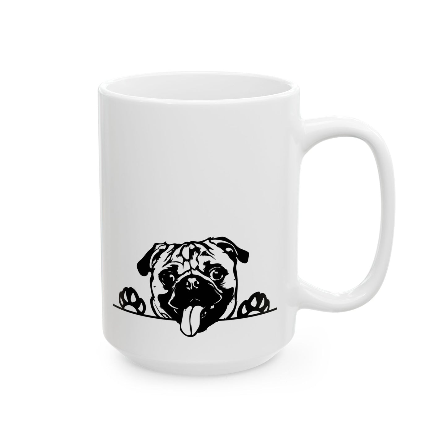Dog Lover's Ceramic Mug - Pug