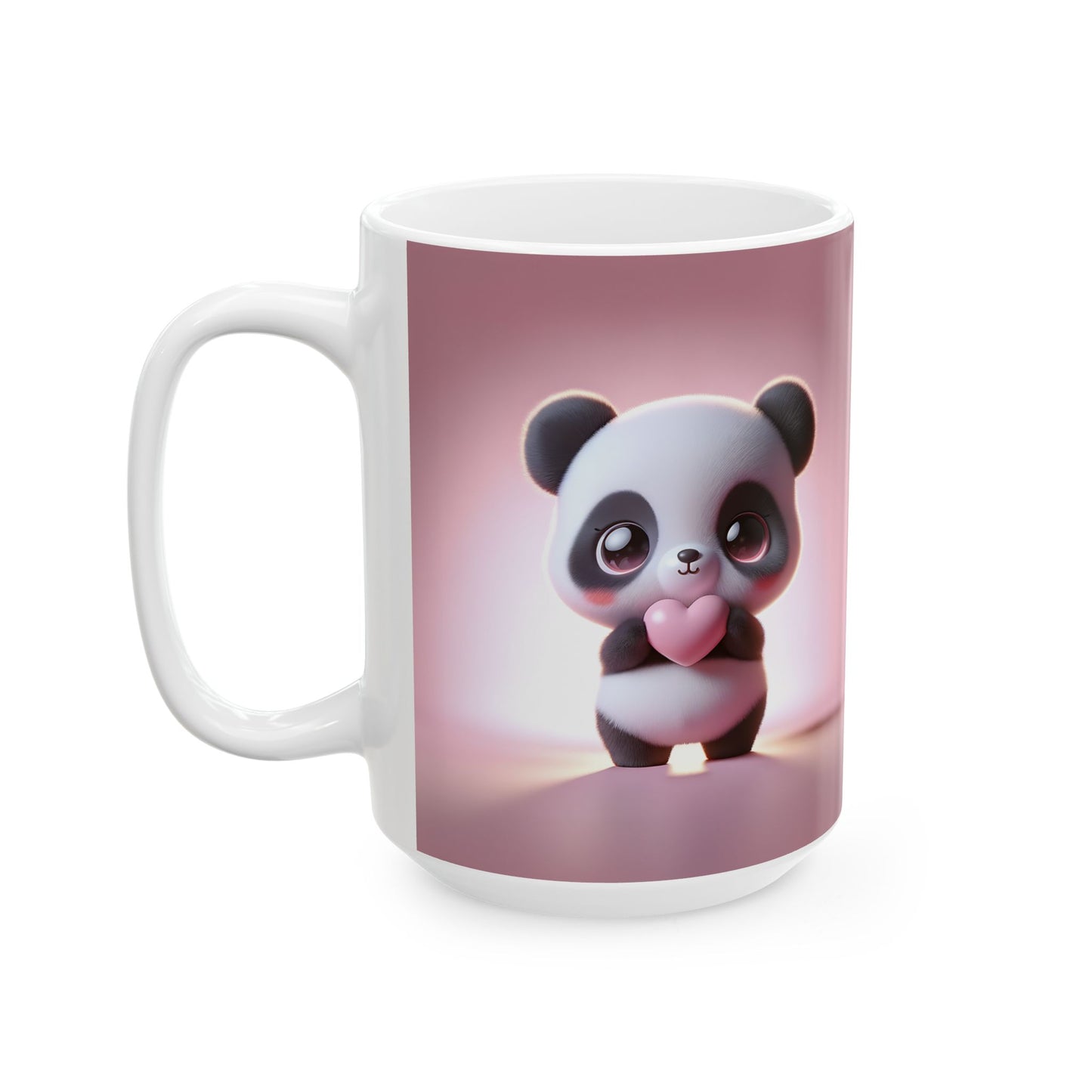 Valentine's Panda Ceramic Mug