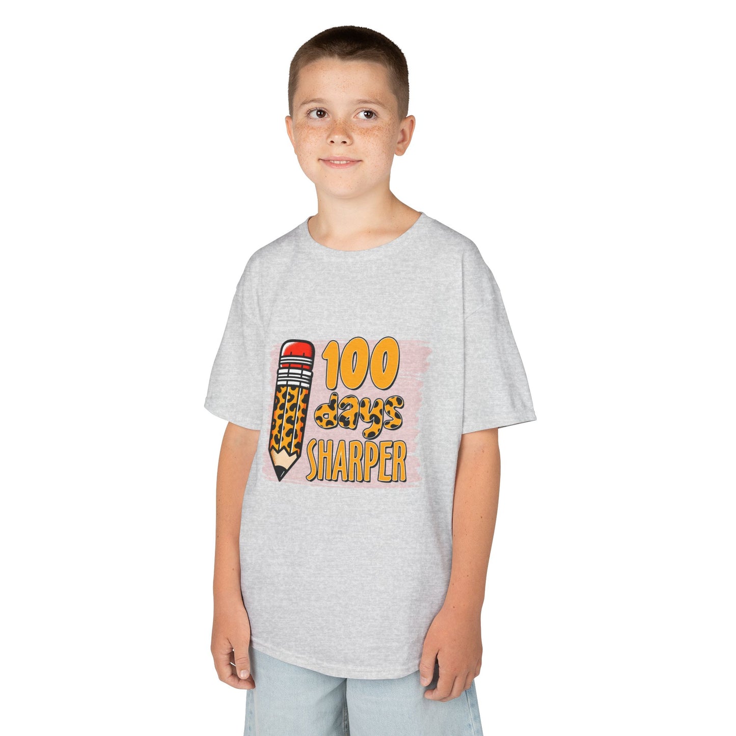 "100 Days Sharper" Children's Heavy Cotton Tee