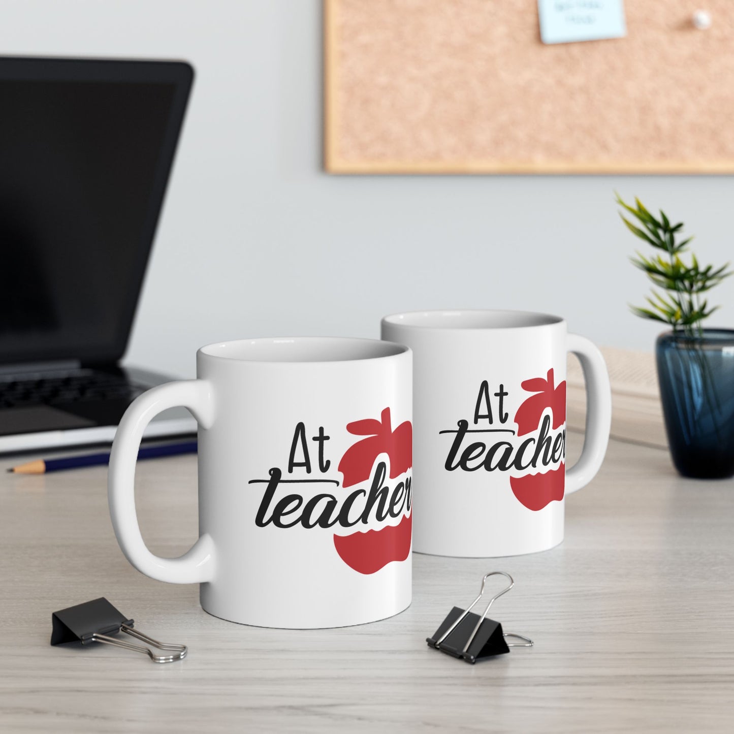 "A+ Teacher" Ceramic Mug