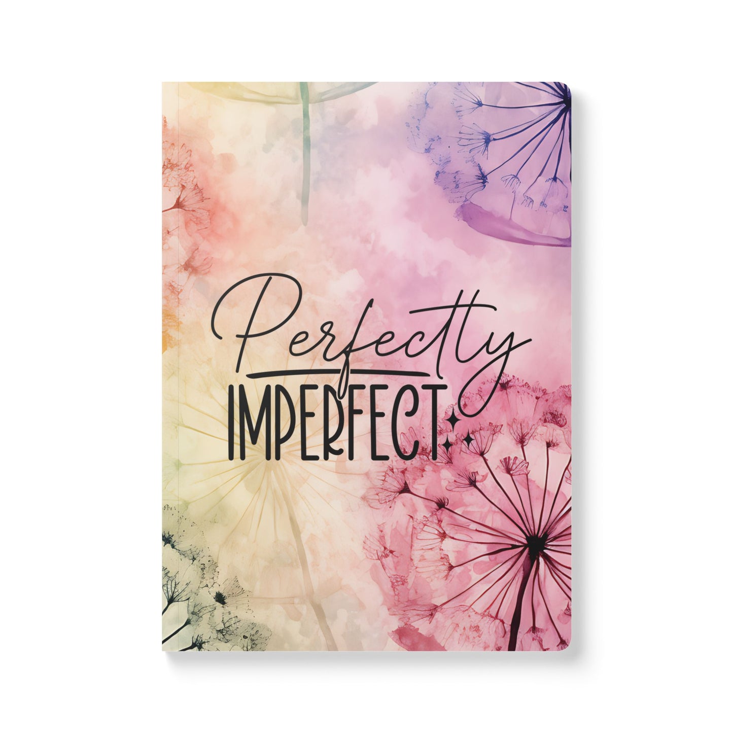 "Perfectly Imperfect" Floral Journal