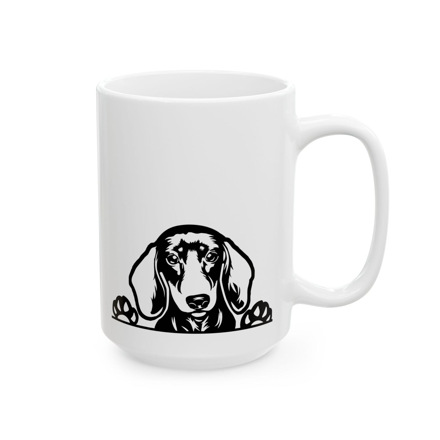 Dog Lover's Ceramic Mug - Dachshund