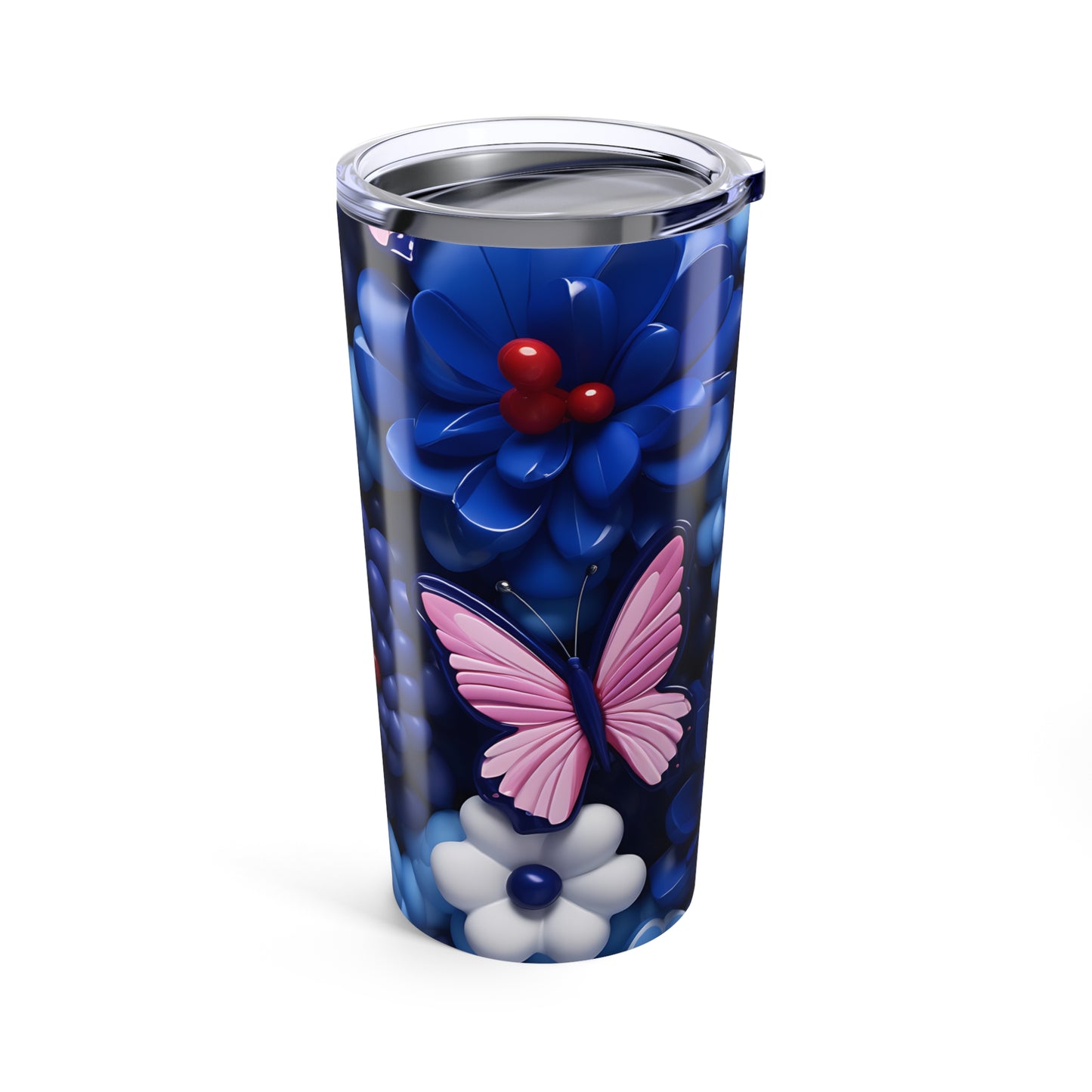 BlueBerry Butterfly 20oz Tumbler