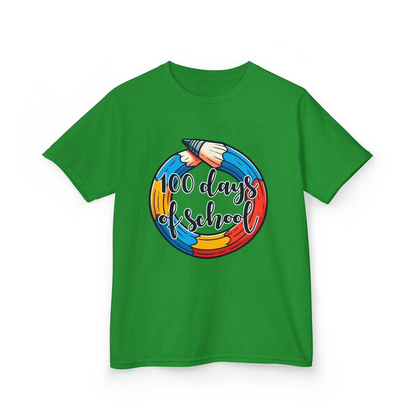 "100 Days of School" Children's Heavy Cotton Tee