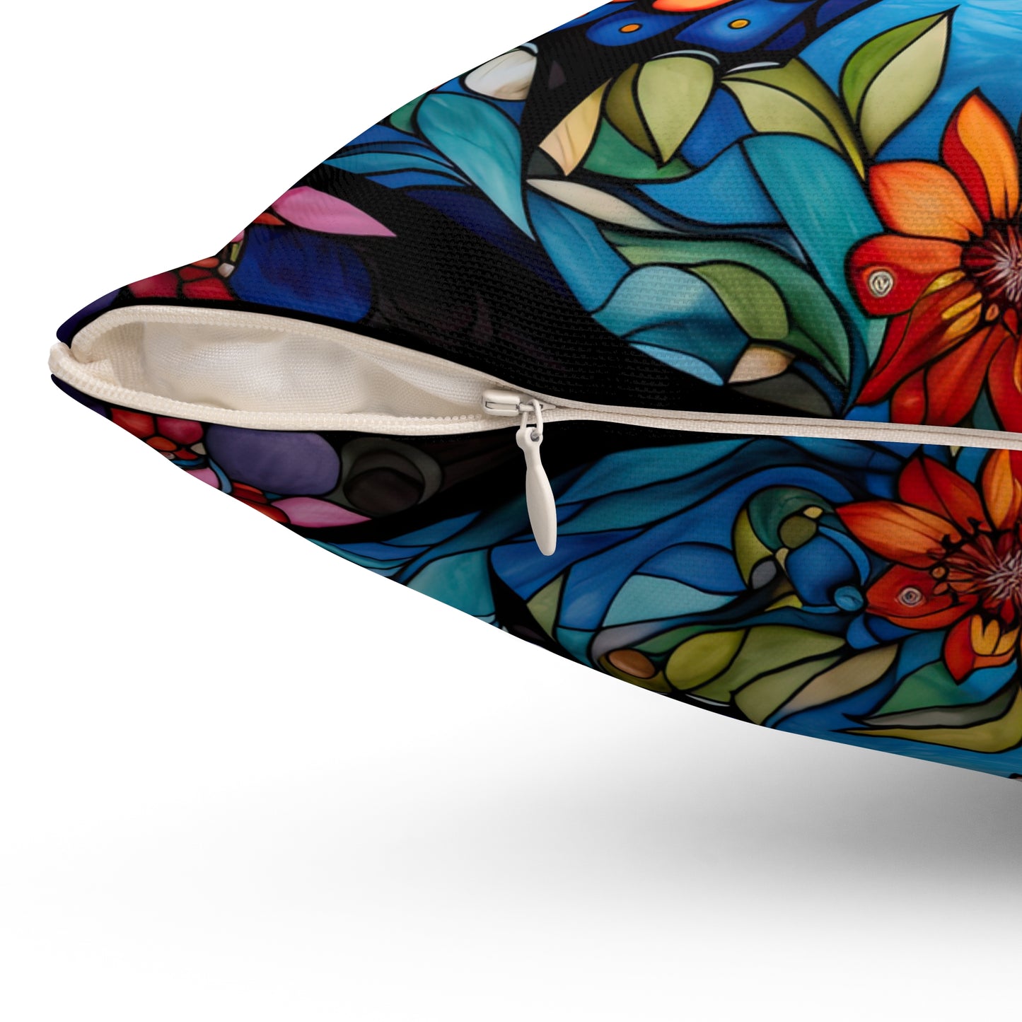 Vibrant Butterfly Decorative Square Pillow
