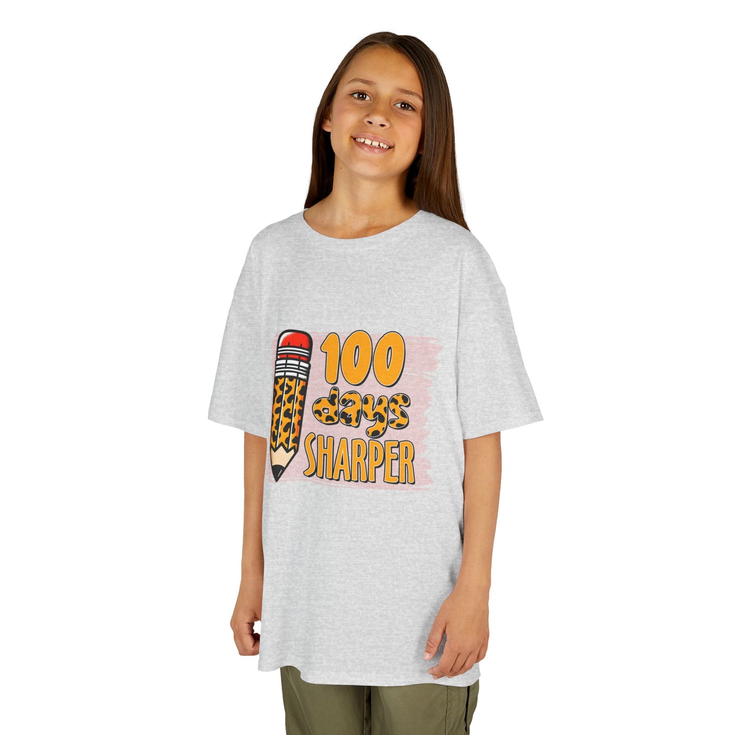 "100 Days Sharper" Children's Heavy Cotton Tee