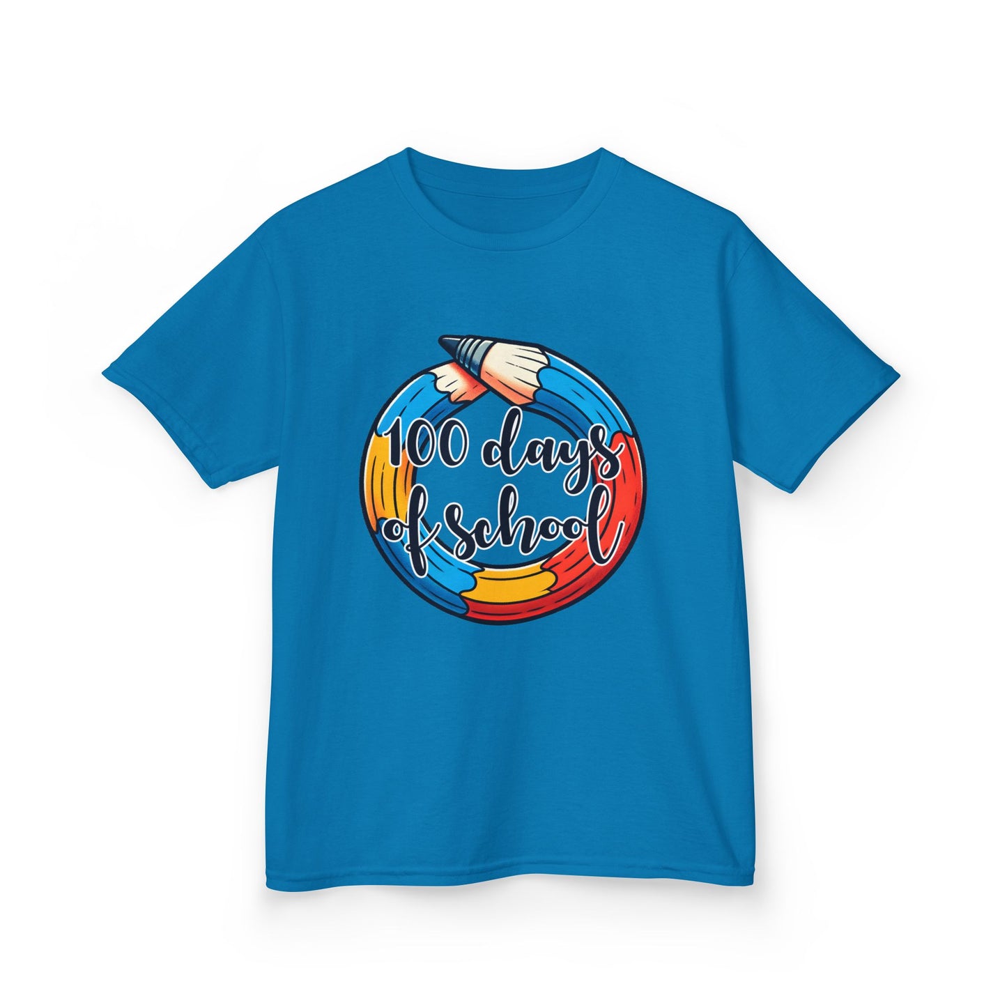 "100 Days of School" Children's Heavy Cotton Tee