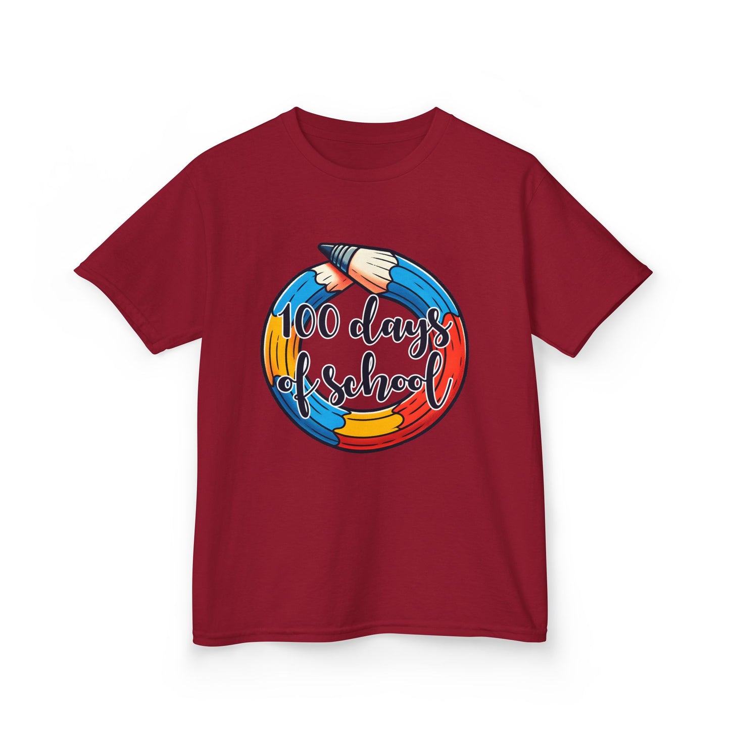 "100 Days of School" Children's Heavy Cotton Tee