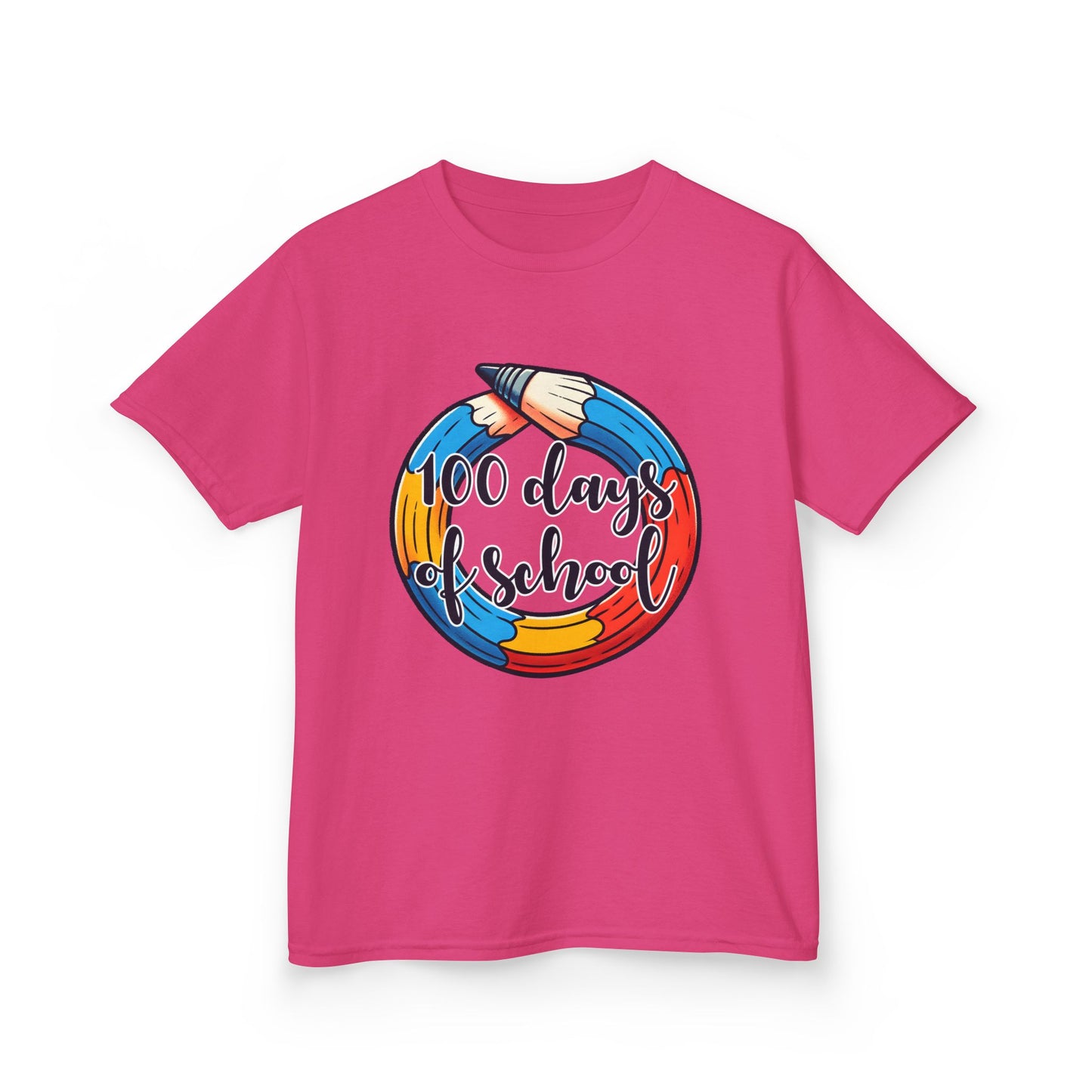 "100 Days of School" Children's Heavy Cotton Tee