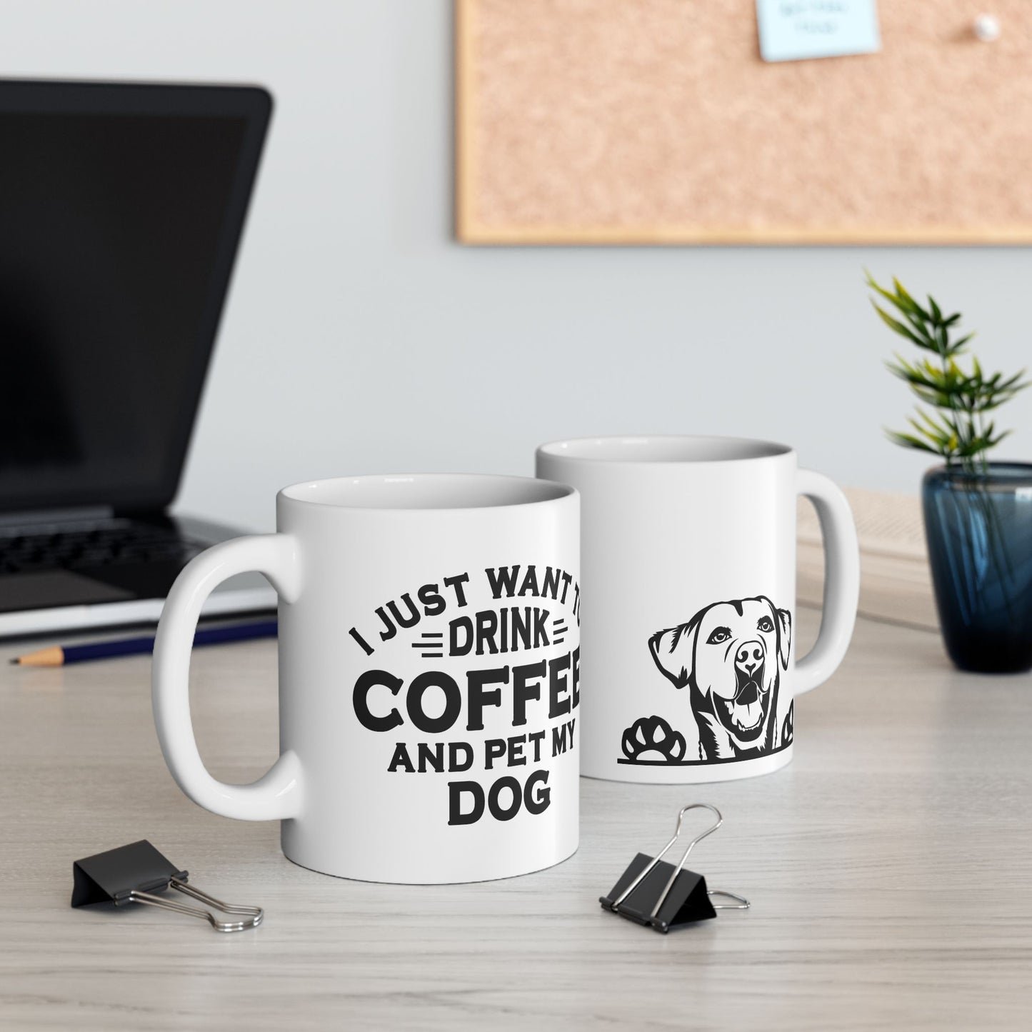 Dog Lover's Ceramic Mug - Labrador