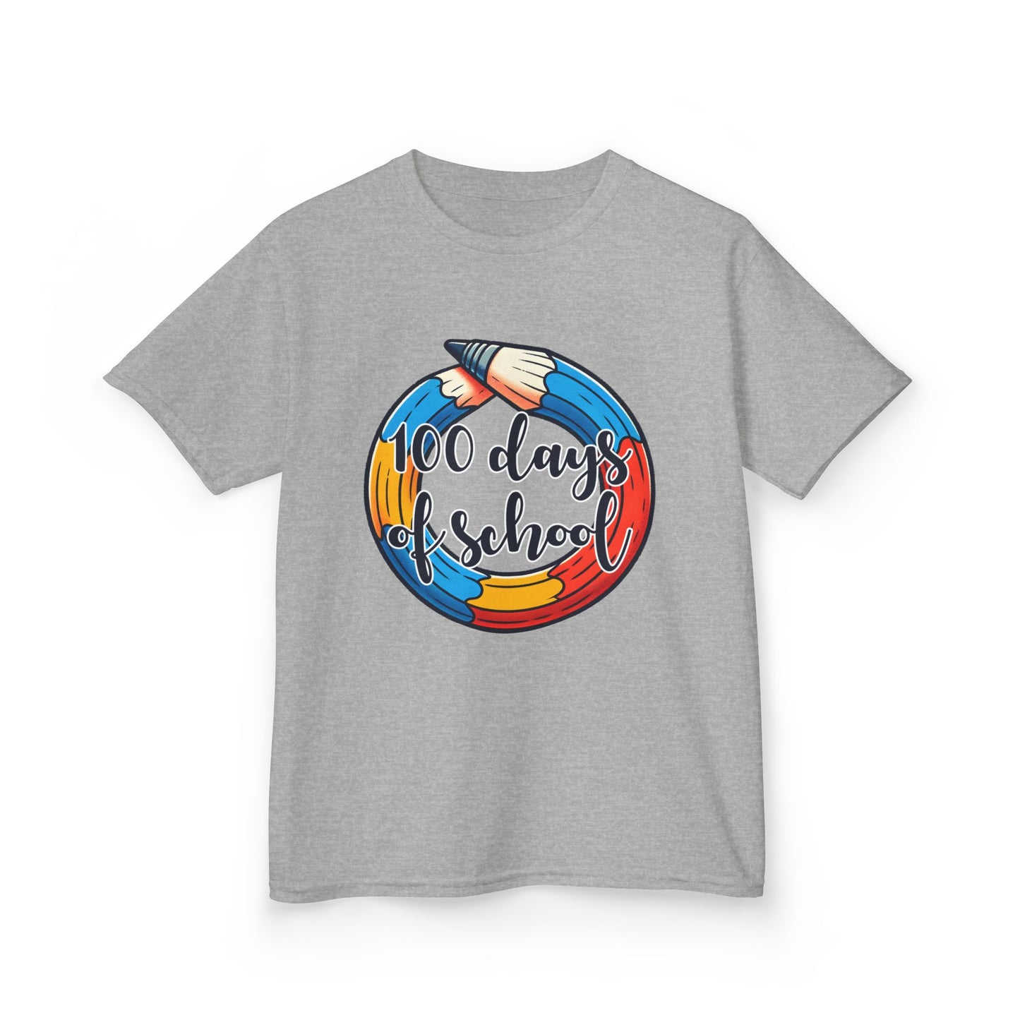 "100 Days of School" Children's Heavy Cotton Tee
