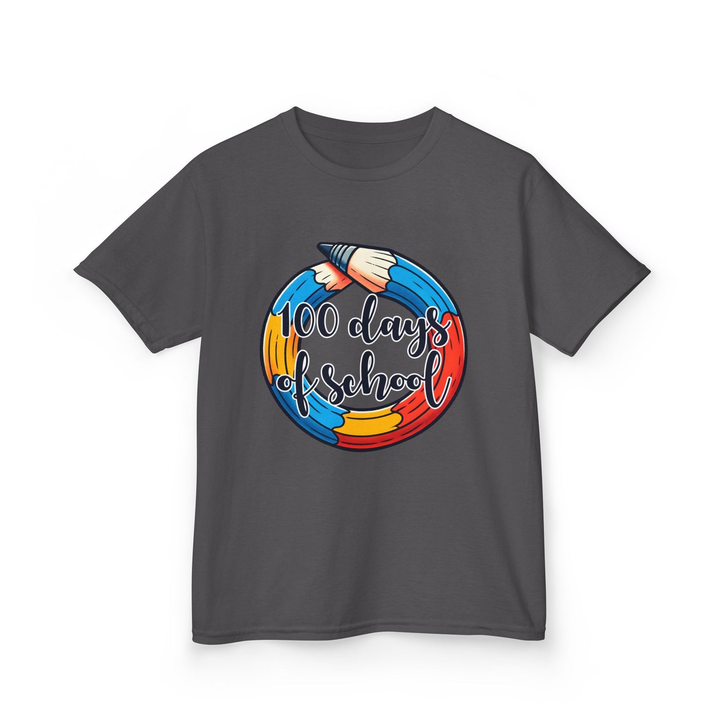 "100 Days of School" Children's Heavy Cotton Tee