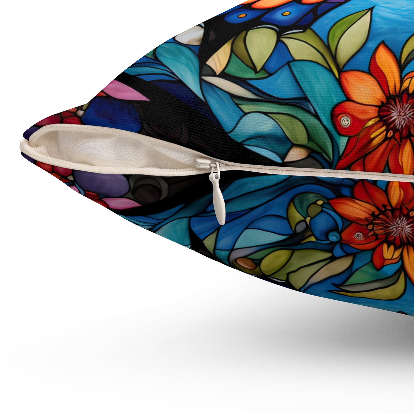 Vibrant Butterfly Decorative Square Pillow
