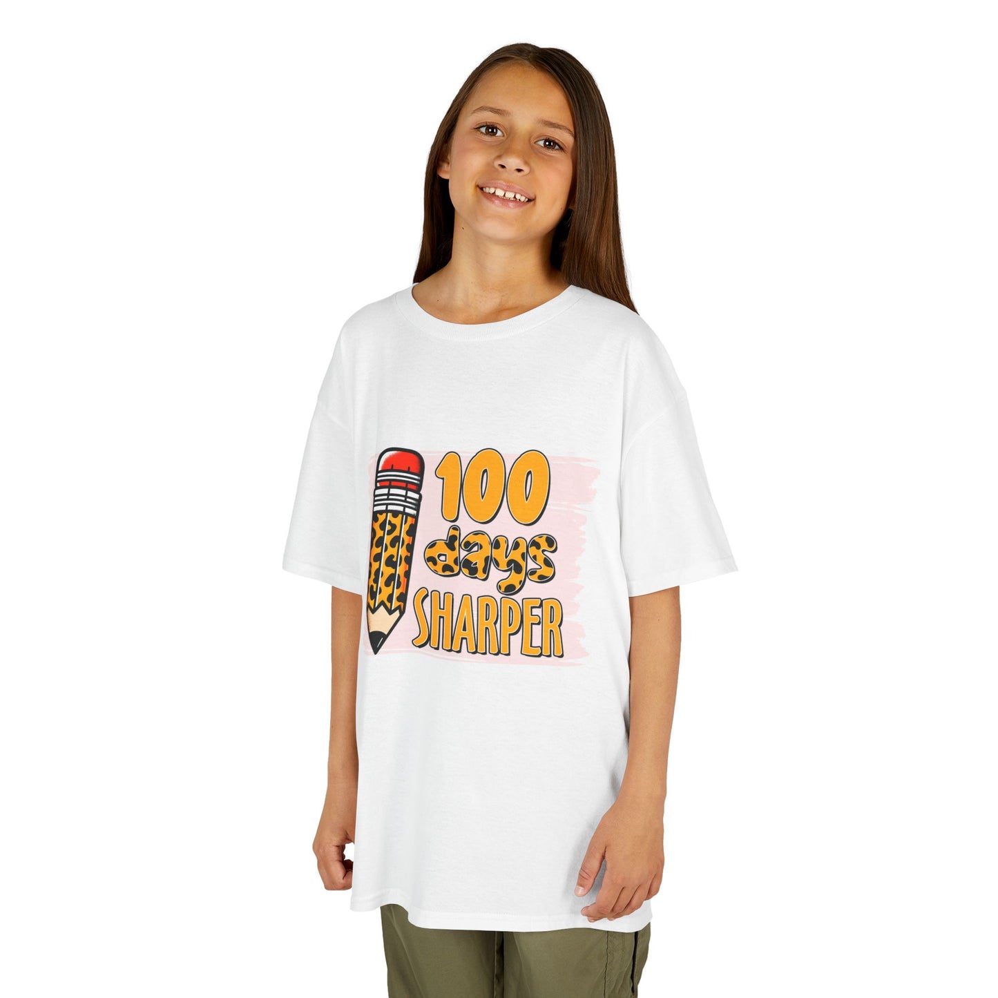 "100 Days Sharper" Children's Heavy Cotton Tee