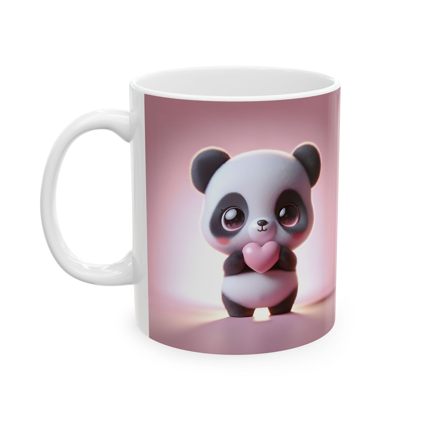 Valentine's Panda Ceramic Mug