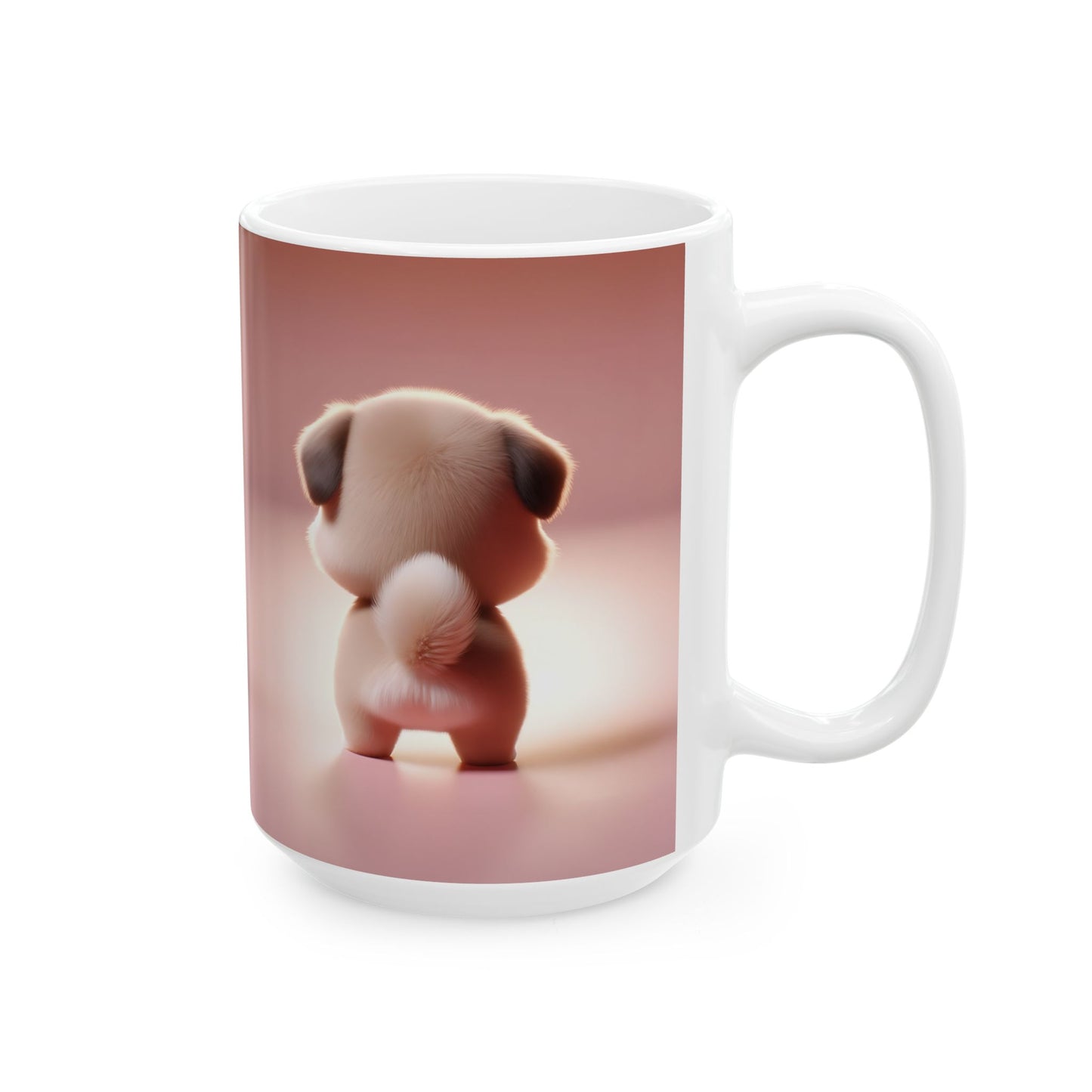 Valentine's Puppy Ceramic Mug